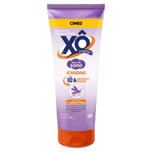 Repelente Infantil Xô Inseto Gel Lavanda Hora do Sono com 95g