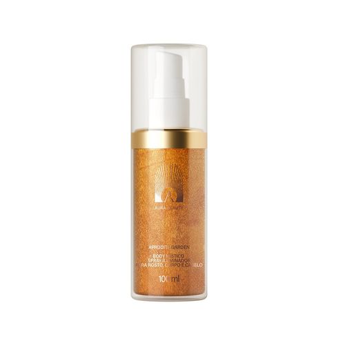 Body Místico Aura Beauty Spray Iluminador para Rosto, Corpo e Cabelo 100ml