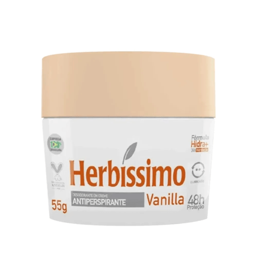 Desodorante Creme Herbss DC Vanilla 55G