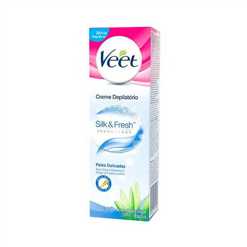 Creme Depilatório Veet Peles Delicadas 100ml