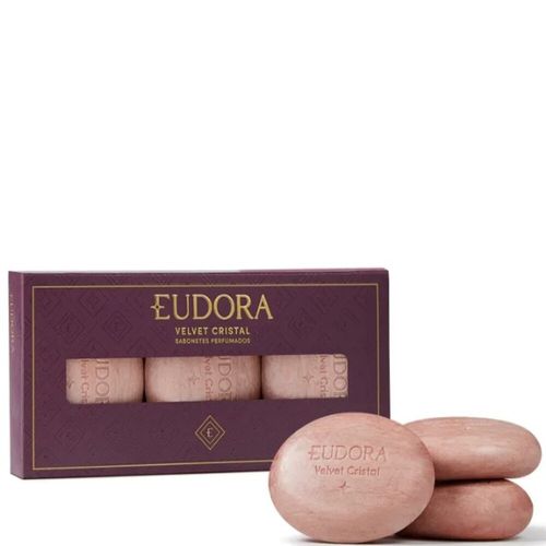 Kit Eudora Velvet Cristal com Sabonete em Barra 85g