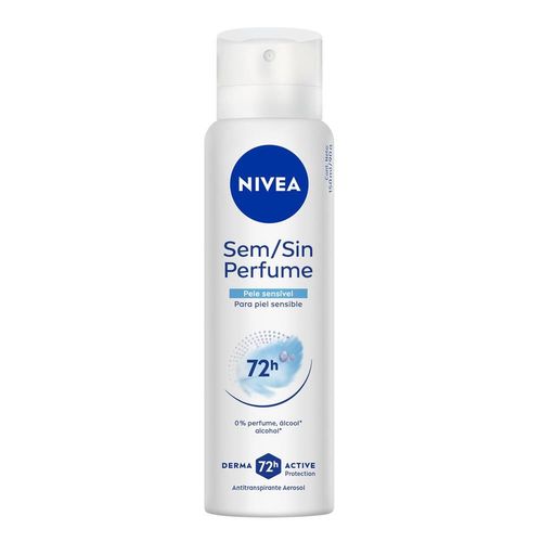 Desodorante Aerosol Nivea Sensitive Sem Perfume 150ml