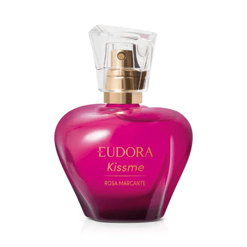 Deo Colônia Eudora Kiss Me Rosa Marcante 50ml