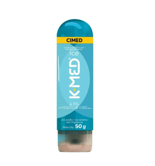 Gel Lubrificante Íntimo K-Med Ice 50g
