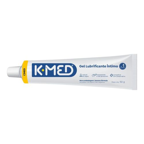 Gel Lubrificante Íntimo K-Med 50g
