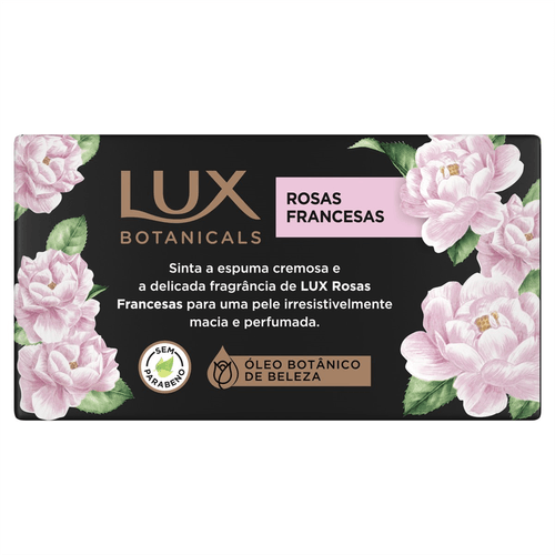Sabonete Lux Botanicals Rosas Francesas Pack com 6 Unidades 85g