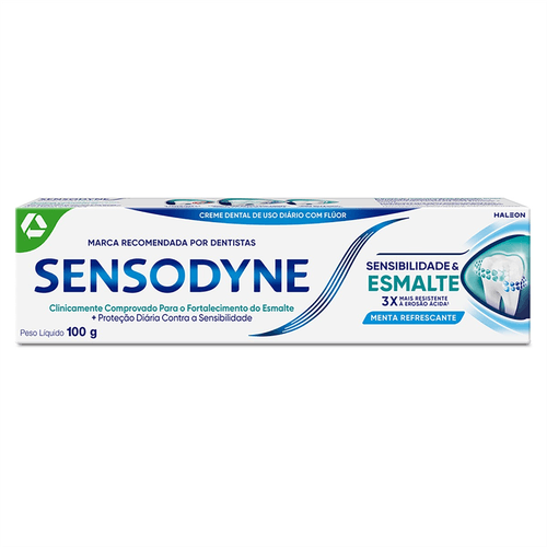 Creme Dental Sensodyne Sensibilidade & Esmalte Menta 100g