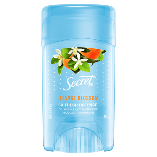 Desodorante em Gel Invisível Secret Orange Blossom 45g