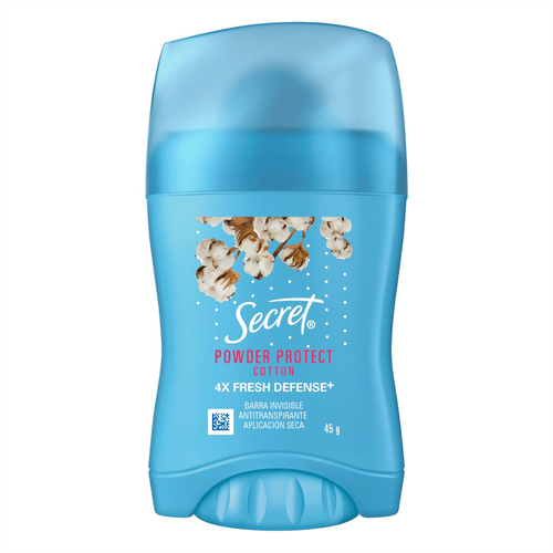 Desodorante em Barra Secret Powder Protect Cotton 45g