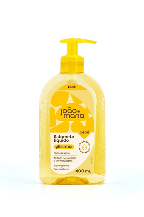 Sabonete Líquido de Glicerina João e Maria 400ml