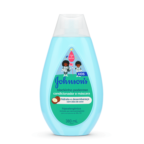 Condicionador Johnson's Kids Blackinho Poderoso 380ml