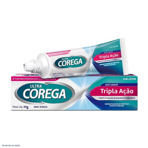 Corega Tripla Ação Creme 40g