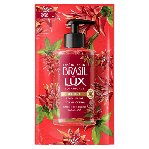 Sabonete Líquido Lux Botanicals Bromélia 240ml