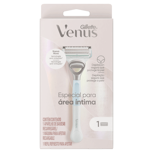 Aparelho para Depilar Recarregavel Gillette Venus com 1 Unidade