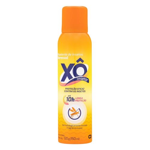 Repelente Aerossol Xô Inseto Frasco 150ml Spray
