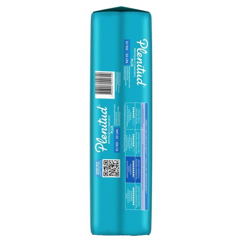 Roupa Íntima Plenitud Protect Plus G/ XG com 32 Unidades