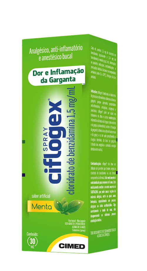 Ciflogex spray menta 30ml