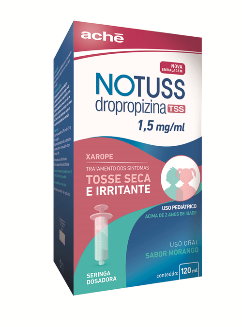 Notuss TSS 1,5mg xarope infantil 120ml