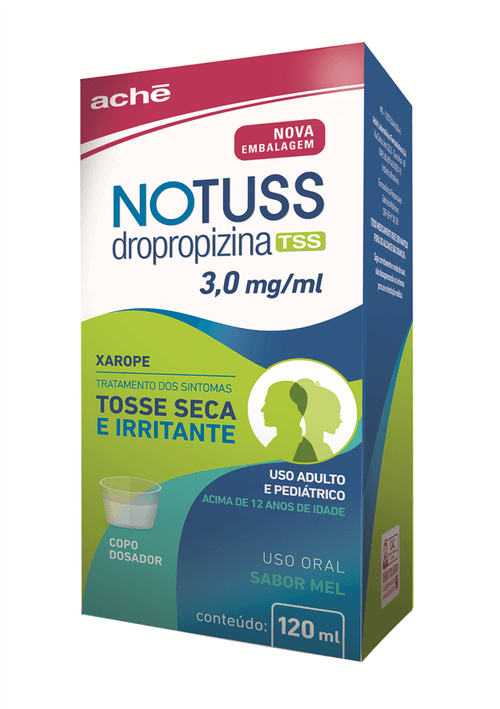 Notuss TSS 3mg xarope adulto 120ml
