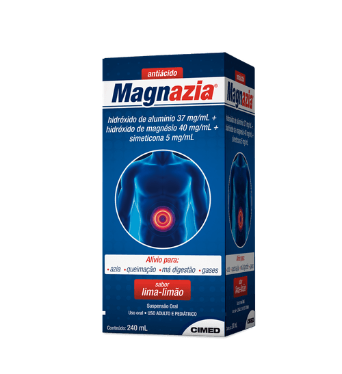 Magnasia lima-limão suspensão 240ml