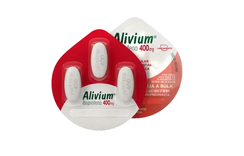Alivium 400mg com 3 Comprimidos