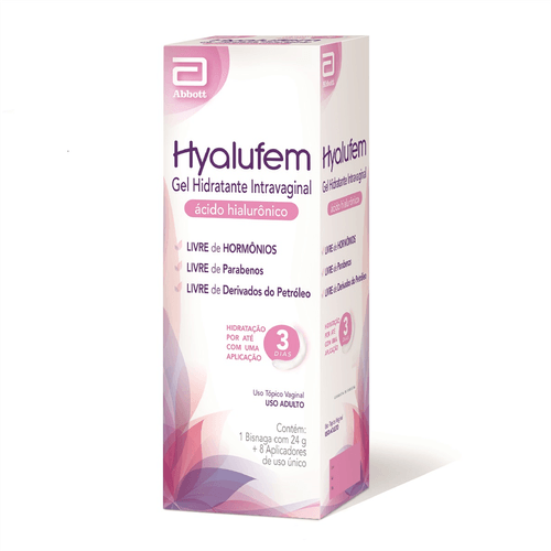 Hyalufem gel hidratante intravaginal 24g