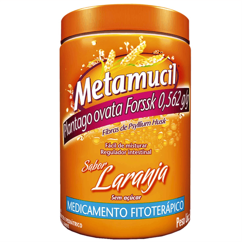 Metamucil laranja pote 174g