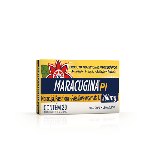 Maracugina PI 260mg com 20 Comprimidos