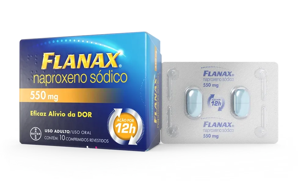 Flanax 550mg com 10 Comprimidos