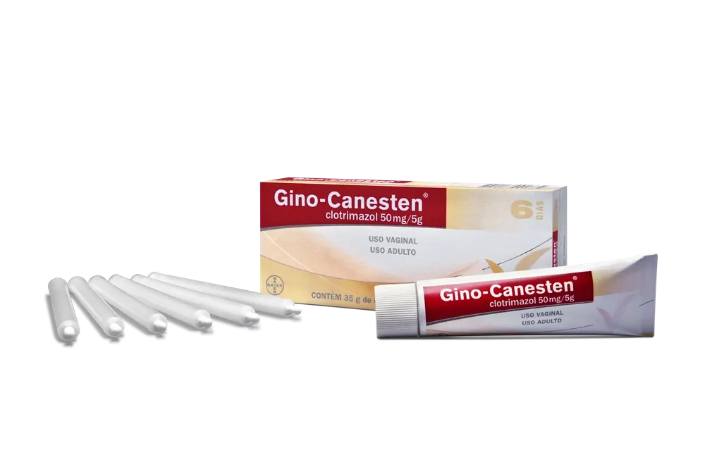 Gino-Canesten Creme Vaginal 35g com 6 Aplicadores