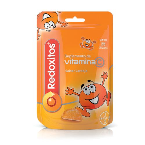 Vitamina C Redoxitos Sabor Laranja com 25 Gomas