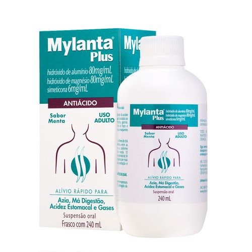 Mylanta plus líquido 240ml