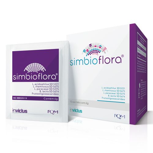Simbioflora com 15 sachês