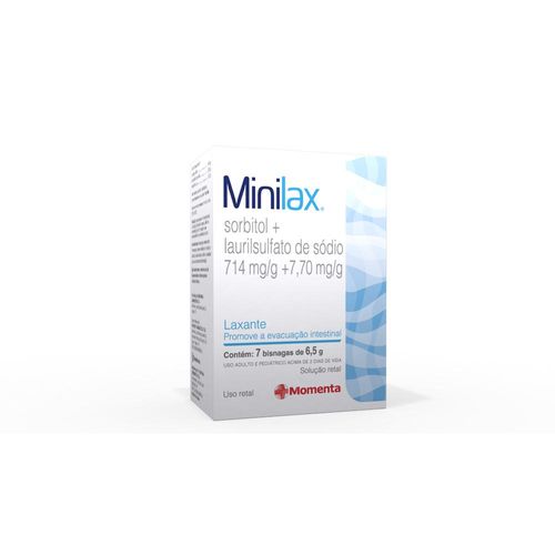 Minilax com 7 bisnagas 6.5g