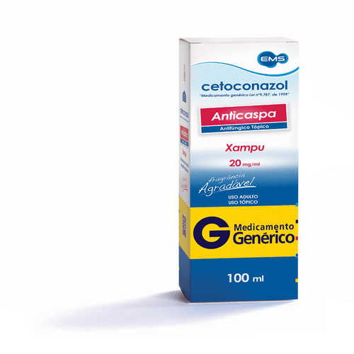 Cetoconazol 20mg Shampoo 100ml EMS