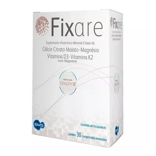 Fixare com 30 comprimidos