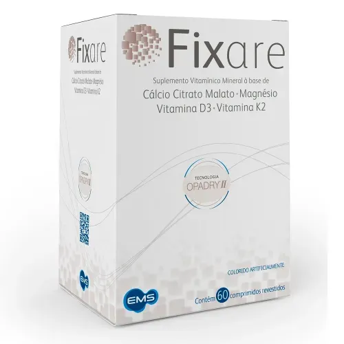 Fixare com 60 comprimidos