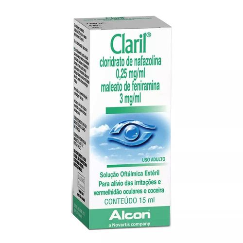 Claril colírio com 15ml
