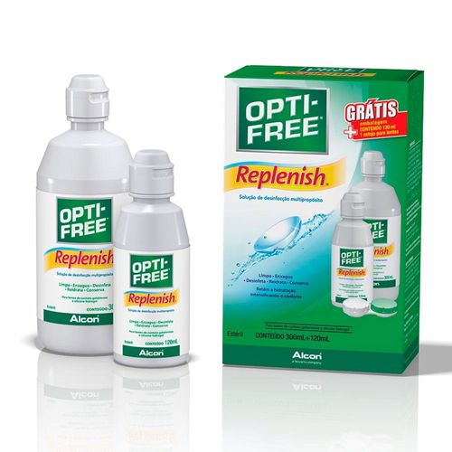 Opti-Free Replenish 300ml + brinde