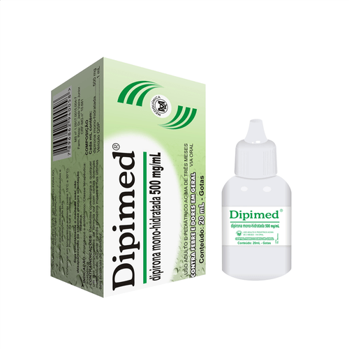 Dipimed 500mg gotas 20ml