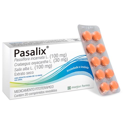 Pasalix com 20 Comprimidos