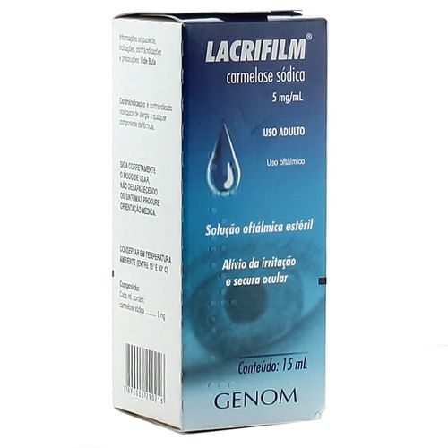 Lacrifilm solução oftálmica 15ml