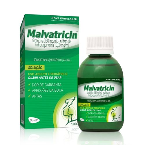 Malvatricin solução 100ml
