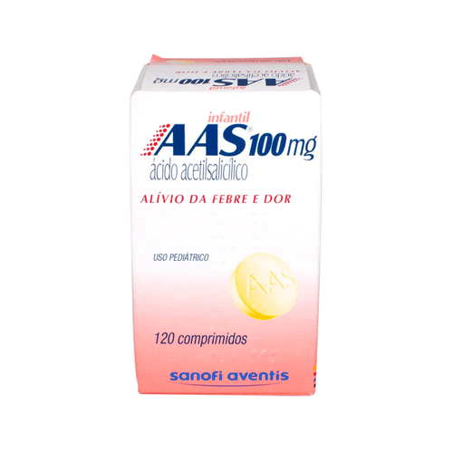 AAS Infantil com 120 Comprimidos
