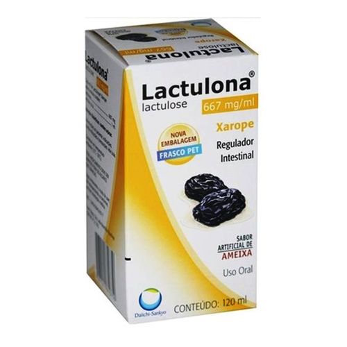 Lactulona 667mg xarope 120ml sabor ameixa