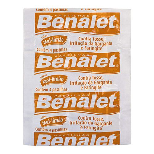 Benalet mel limão com 4 pastilhas