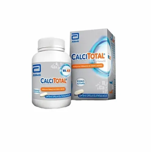 Calcitotal com 60 cápsulas