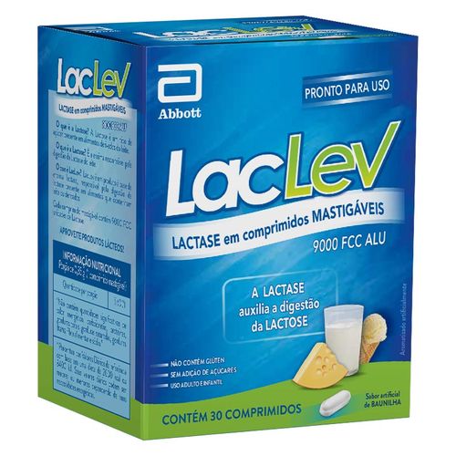 LacLev 9000 FCC com 30 Comprimidos