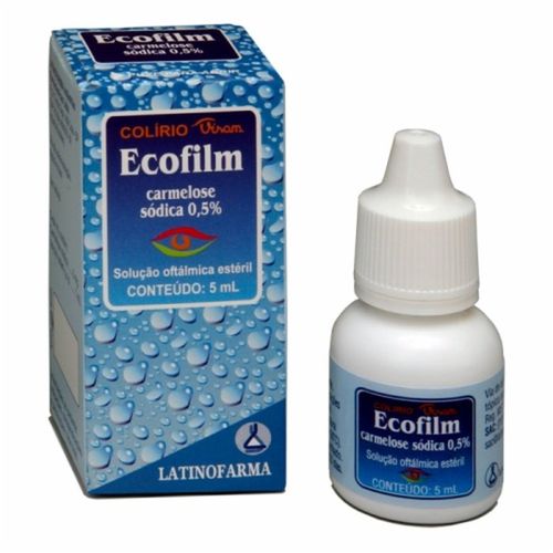 Ecofilm solução oftálmica 0,5% 5ml