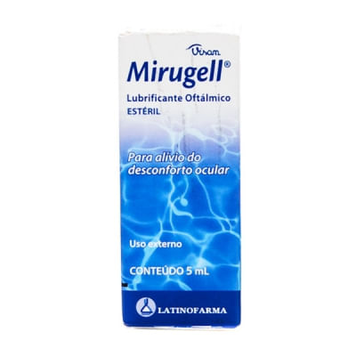 Mirugell solução oftálmica estéril 5ml